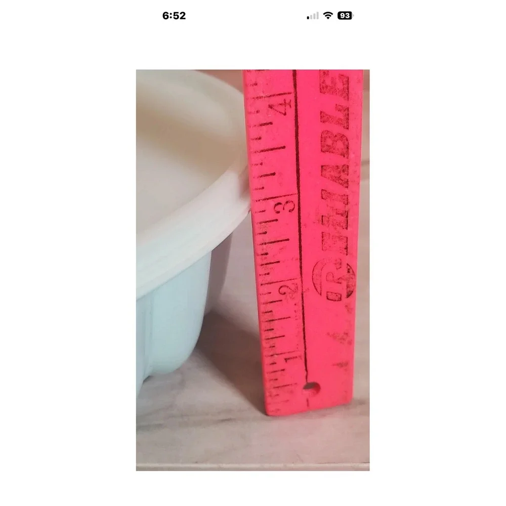 Tupperware Jel-N-Serve Jello‎ Mold 3 Piece Set Mint Green 1202 1203 1204